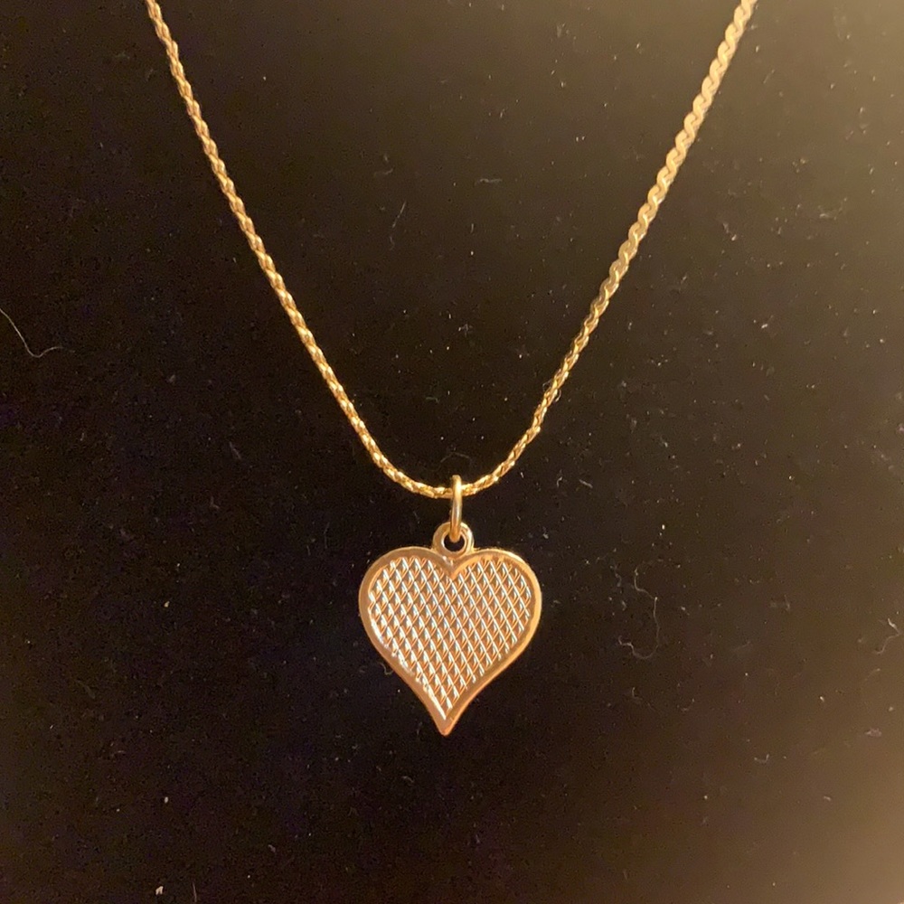 18 inch fashion heart necklace